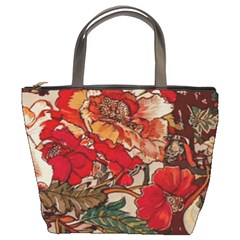 Floral Design 05 Bucket Bag