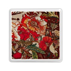 Floral Design 05 Memory Card Reader (square)