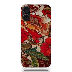 Floral Design 05 Iphone 16 Tpu Uv Print Case by myclothy