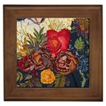 Floral Design 06 Framed Tile Front