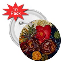 Floral Design 06 2 25  Buttons (10 Pack) 