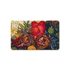 Floral Design 06 Magnet (name Card)