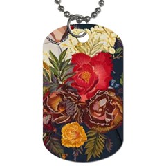 Floral Design 06 Dog Tag (two Sides) by myclothy