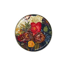 Floral Design 06 Hat Clip Ball Marker