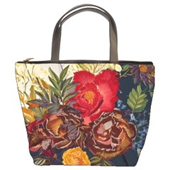 Floral Design 06 Bucket Bag