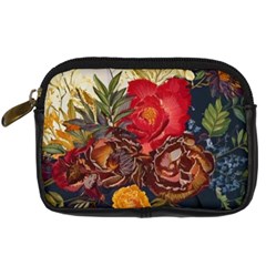 Floral Design 06 Digital Camera Leather Case