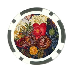 Floral Design 06 Poker Chip Card Guard (10 Pack) by myclothy