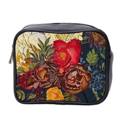 Floral Design 06 Mini Toiletries Bag (two Sides)