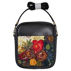 Floral Design 06 Girls Sling Bag