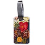 Floral Design 06 Luggage Tag (two sides) Back