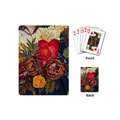 Floral Design 06 Playing Cards Single Design (mini) by myclothy