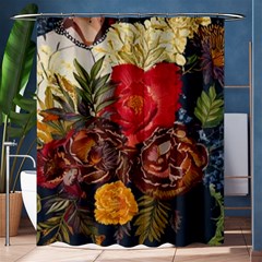 Floral Design 06 Shower Curtain 60  X 72  (medium) 