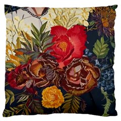 Floral Design 06 Large Cushion Case (one Side)