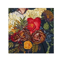 Floral Design 06 Square Satin Scarf (30  X 30 )