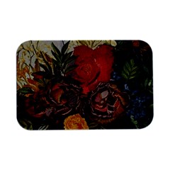 Floral Design 06 Open Lid Metal Box (silver)  