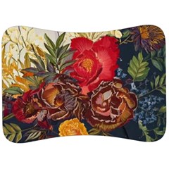 Floral Design 06 Velour Seat Head Rest Cushion