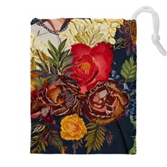 Floral Design 06 Drawstring Pouch (4xl)