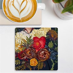 Floral Design 06 Uv Print Square Tile Coaster 