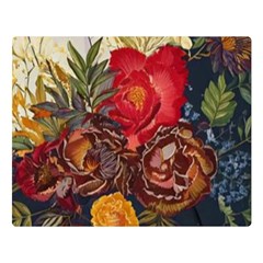 Floral Design 06 Premium Plush Fleece Blanket (large) by myclothy