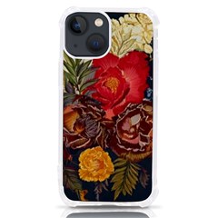 Floral Design 06 Iphone 13 Mini Tpu Uv Print Case