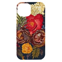 Floral Design 06 Iphone 15 Black Uv Print Pc Hardshell Case