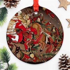 Christmas Art 01 Ornament (Round)