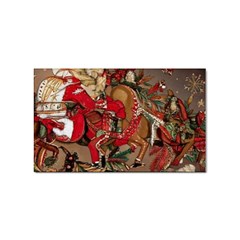 Christmas Art 01 Sticker (Rectangular)