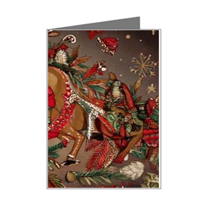 Christmas Art 01 Mini Greeting Card