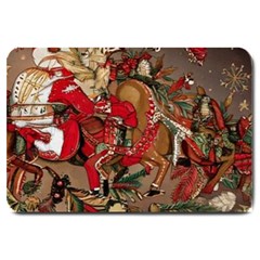 Christmas Art 01 Large Doormat