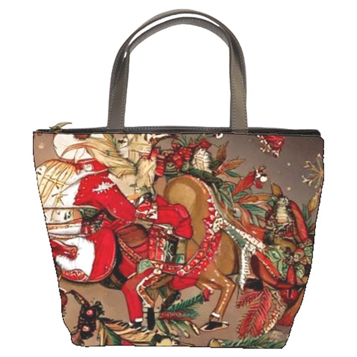 Christmas Art 01 Bucket Bag