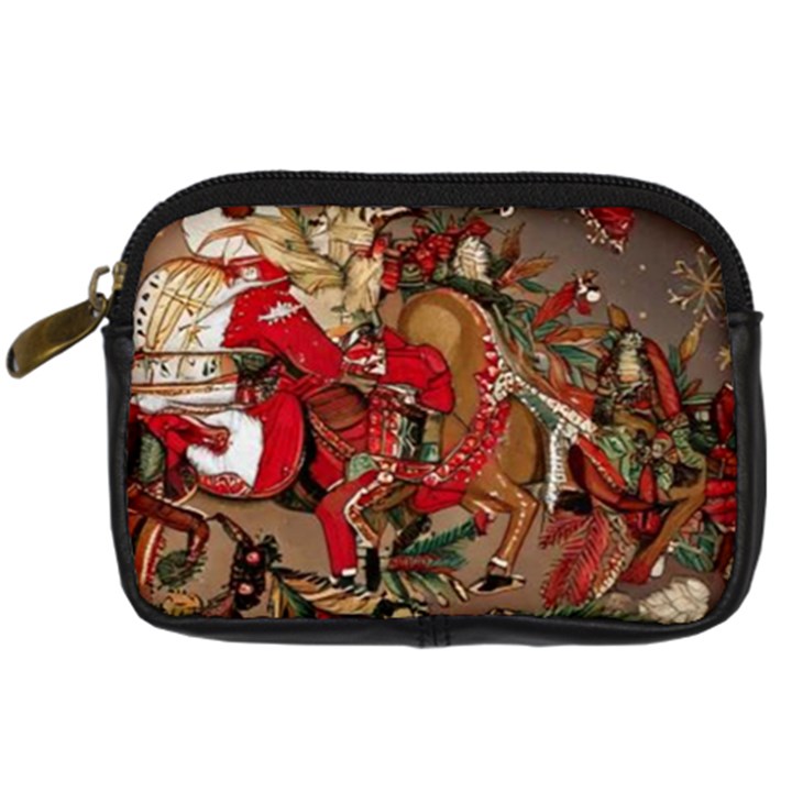 Christmas Art 01 Digital Camera Leather Case