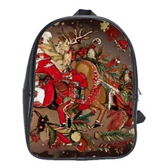 Christmas Art 01 School Bag (Large)