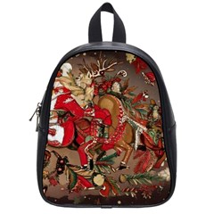 Christmas Art 01 School Bag (Small)