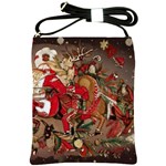 Christmas Art 01 Shoulder Sling Bag Front