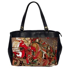 Christmas Art 01 Oversize Office Handbag (2 Sides)