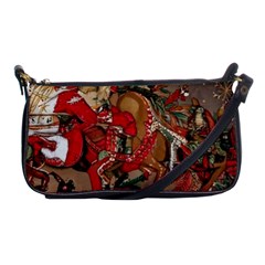 Christmas Art 01 Shoulder Clutch Bag