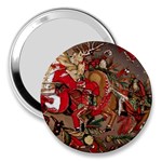 Christmas Art 01 3  Handbag Mirrors Front