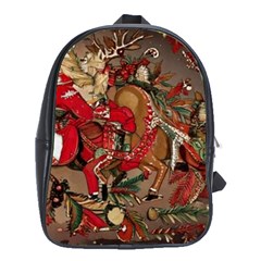 Christmas Art 01 School Bag (XL)