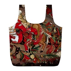 Christmas Art 01 Full Print Recycle Bag (L)