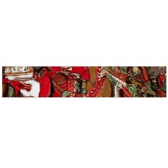 Christmas Art 01 Large Premium Plush Fleece Scarf 