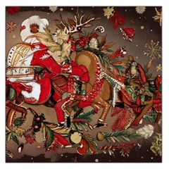 Christmas Art 01 Square Satin Scarf (36  x 36 )