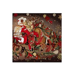 Christmas Art 01 Satin Bandana Scarf 22  X 22 