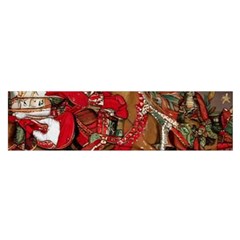 Christmas Art 01 Oblong Satin Scarf (16  x 60 )