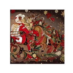 Christmas Art 01 Square Satin Scarf (30  x 30 )