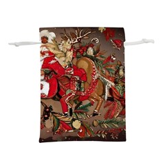 Christmas Art 01 Lightweight Drawstring Pouch (L)