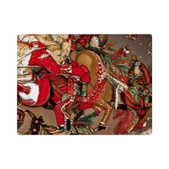 Christmas Art 01 Premium Plush Fleece Blanket (Mini)