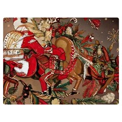 Christmas Art 01 Premium Plush Fleece Blanket (Extra Small)