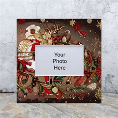 Christmas Art 01 White Box Photo Frame 4  x 6 