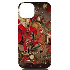 Christmas Art 01 iPhone 14 Black UV Print PC Hardshell Case