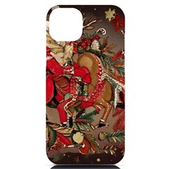 Christmas Art 01 iPhone 14 Plus Black UV Print PC Hardshell Case